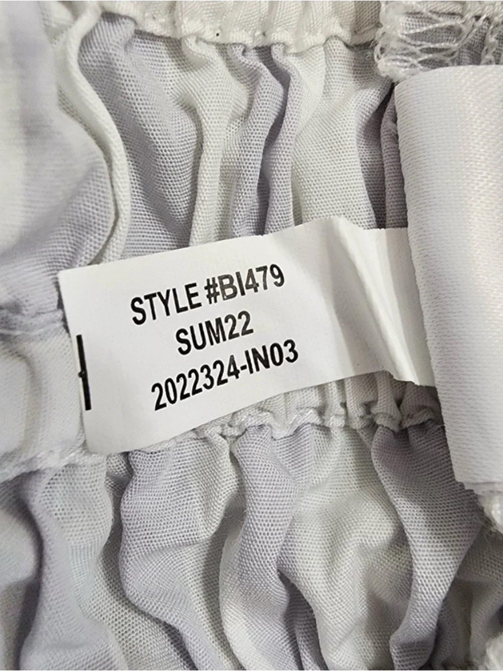 J. Crew smocked bodice