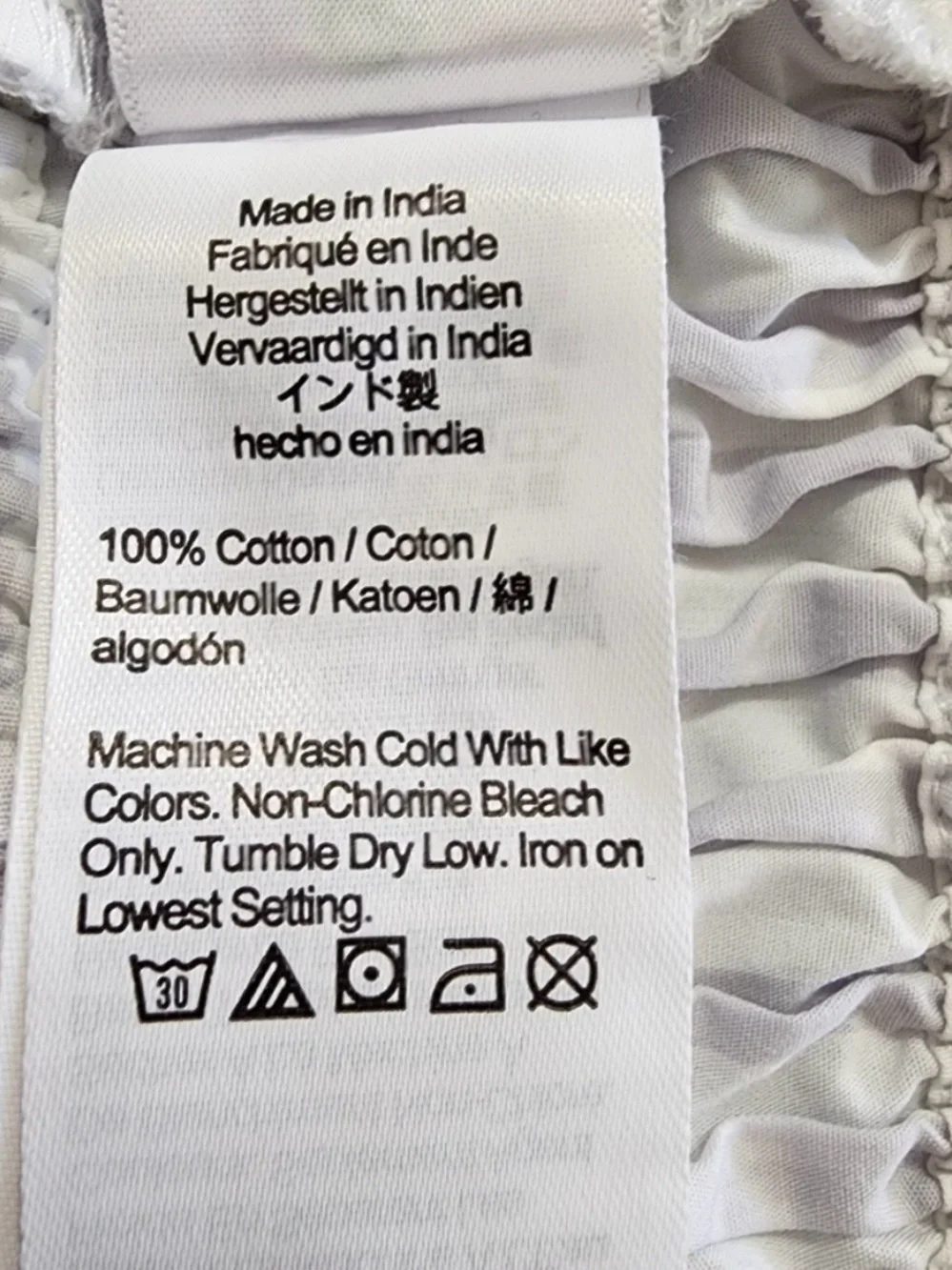 J. Crew smocked bodice