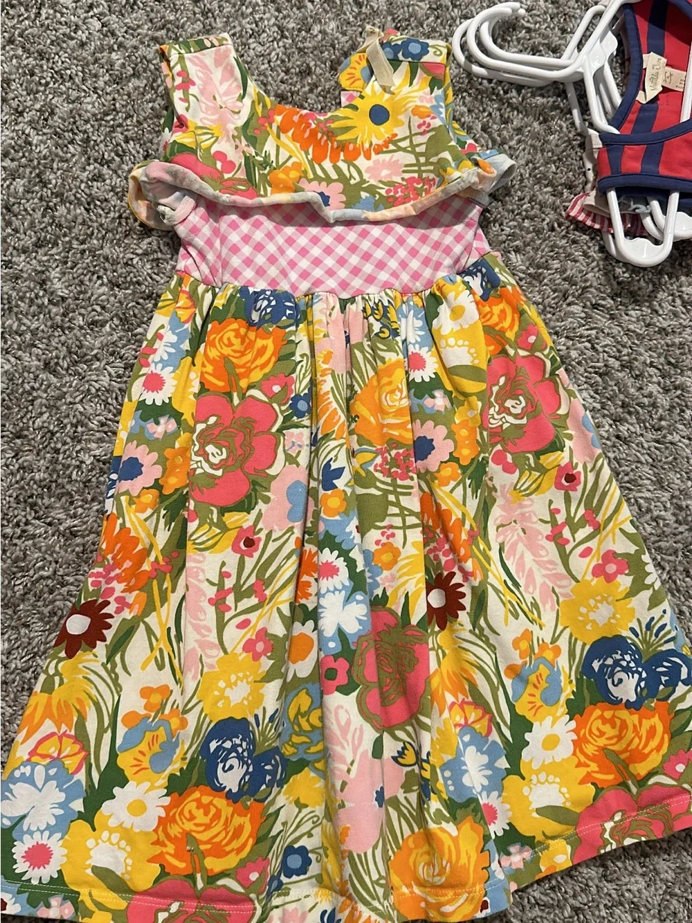 Matilda Jane Floral Sundress in Pink, Yellow, Green, Blue