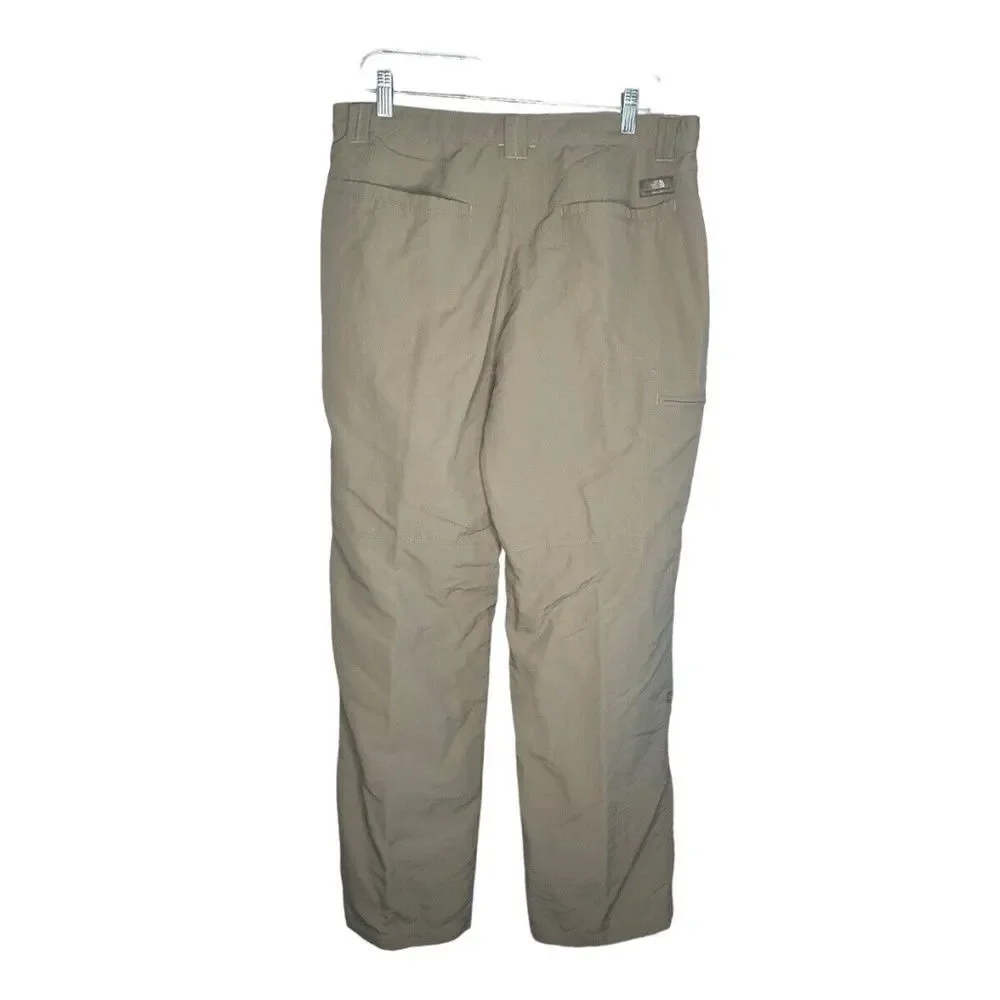 The North Face‎ Mens Gray Nylon Hiking Outdoors Fishing Straight Pants Size  36