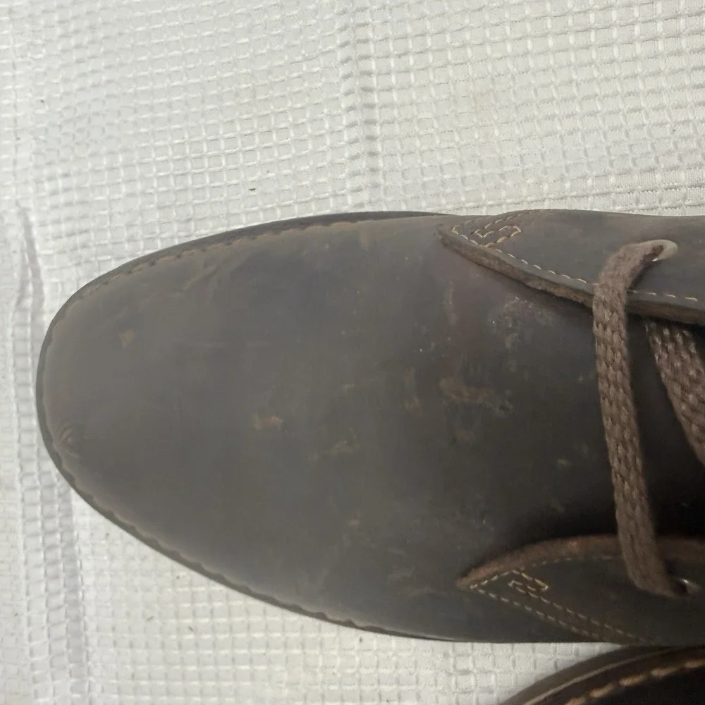 Clarks scratches these