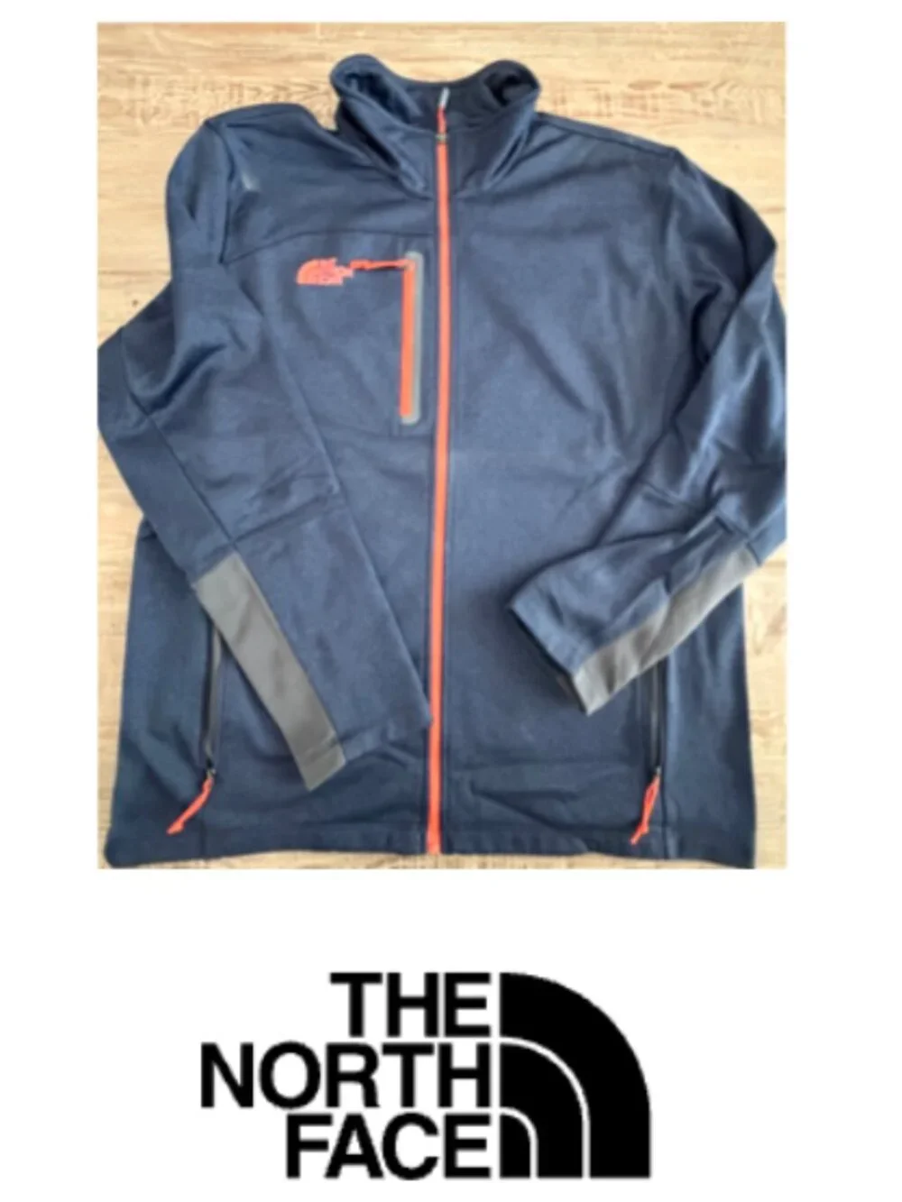 Men's North Face Mountain Athletics Full Zip Fleece (XL)