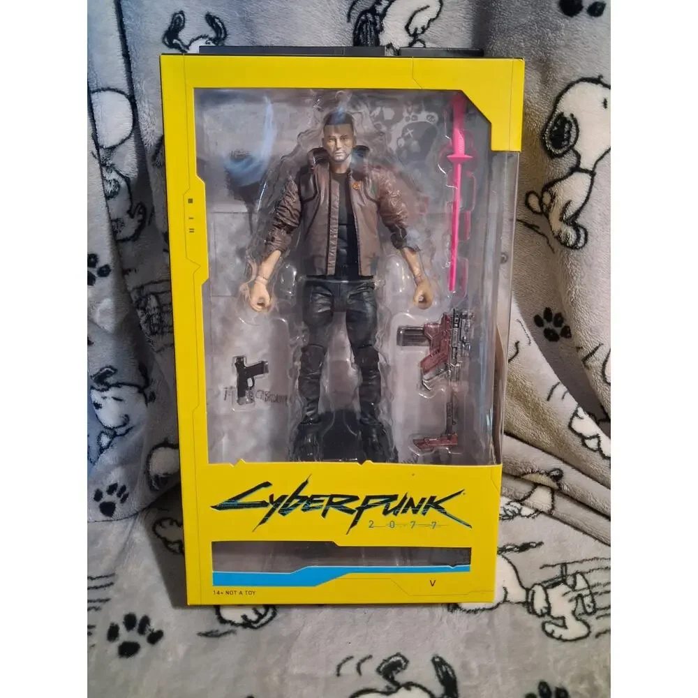 NEW IN BOX McFarlane CYBERPUNK 2077 Action Figure Male V