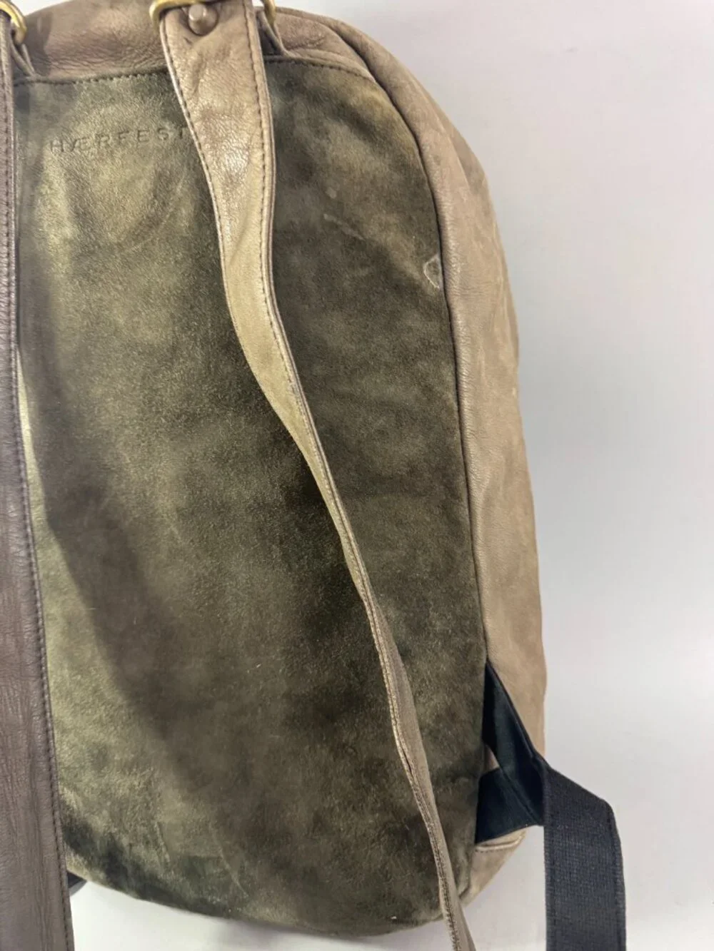 Haerfest Taupe Leather with PVC Backpack