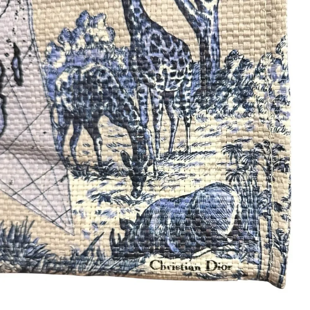 Dior Beauty Around the World Toile De Jouy Book Tote Bag GWP