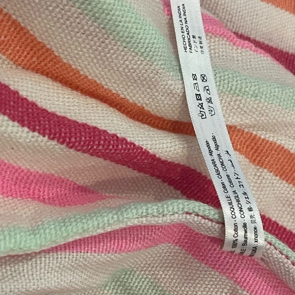 guc we the free Striped Pink and Orange multicolor Women's tote Bag