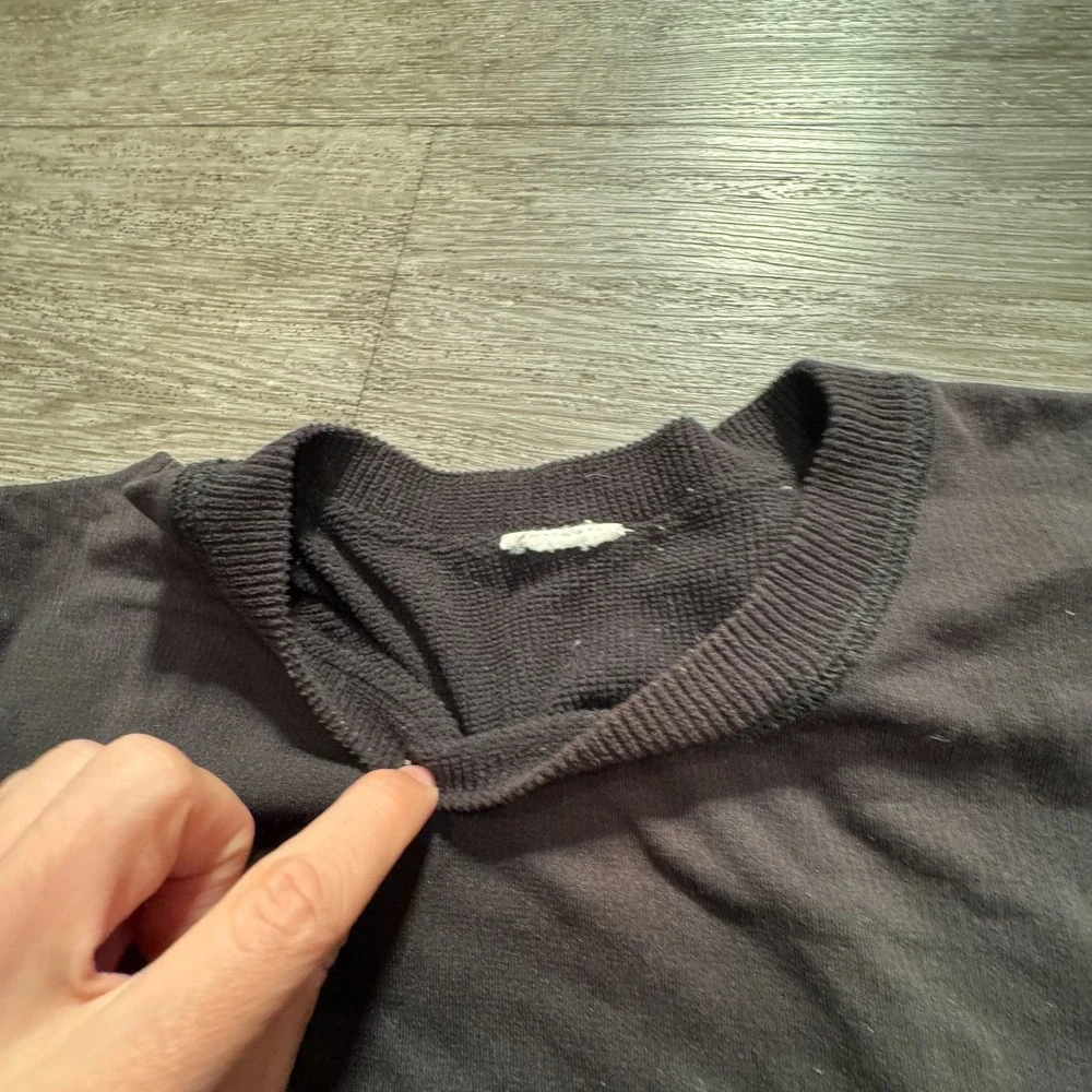 Patagonia Sweater‎ Mens Medium Black Long Sleeve Capilene Baselayer R1 Gorpcore