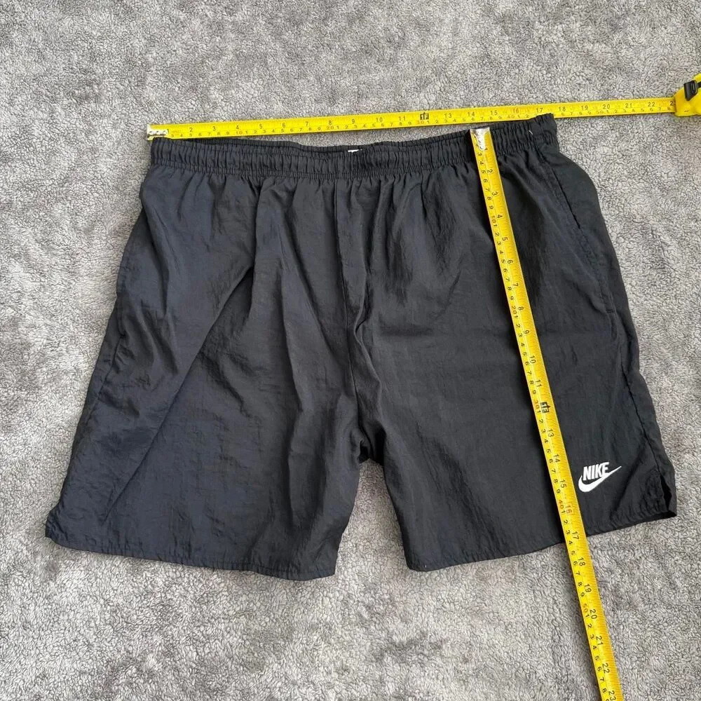 Nike black swim