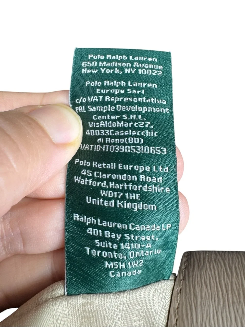 Ralph Lauren clean cream