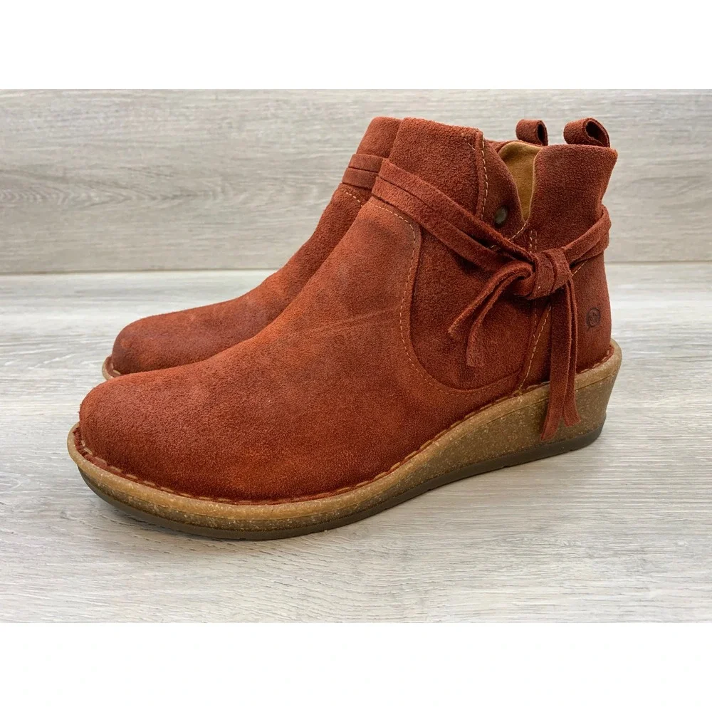 Born suede ankle