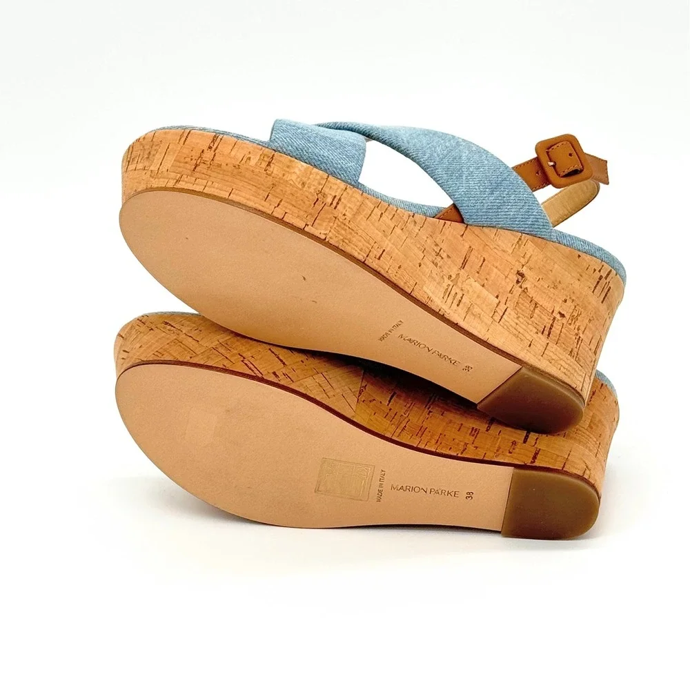 Marion Parke cork material buckle