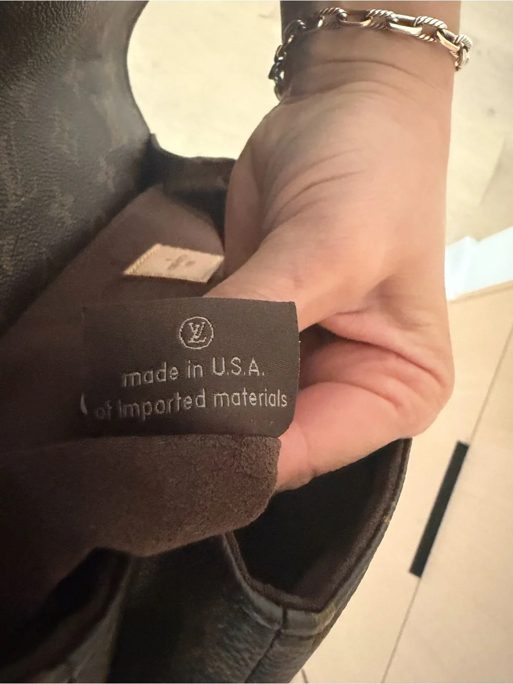 Louis Vuitton iconic monogram