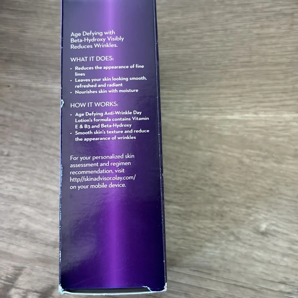 OLAY nwt age