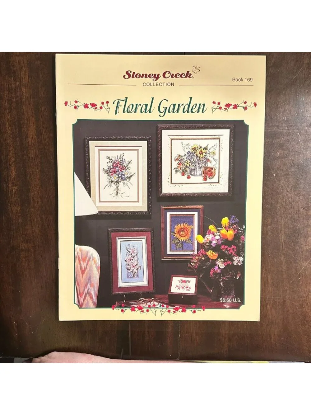 Stoney Creek Floral Garden Cross-Stitch Pattern Book 169