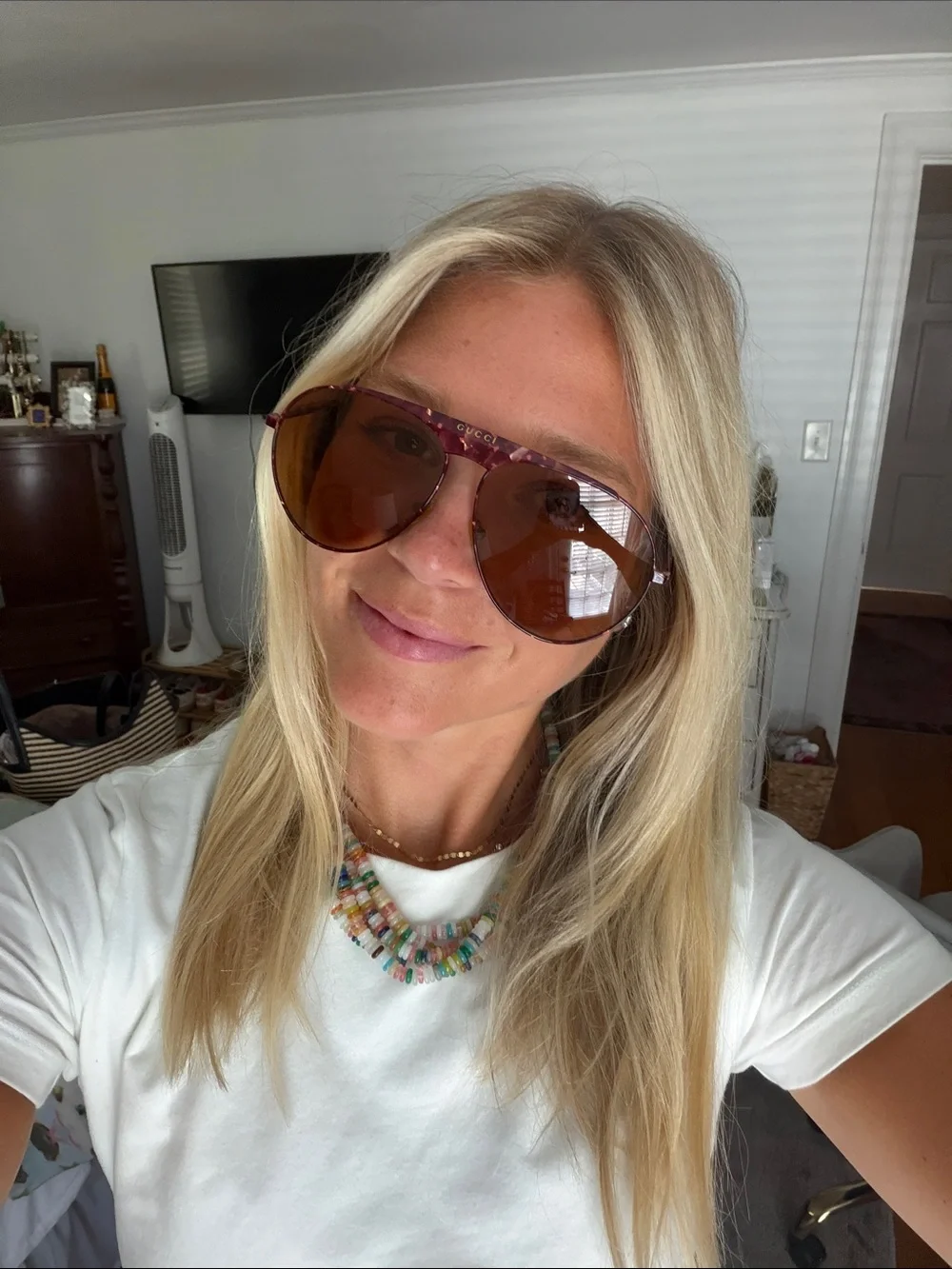 Gucci sunglasses translucent