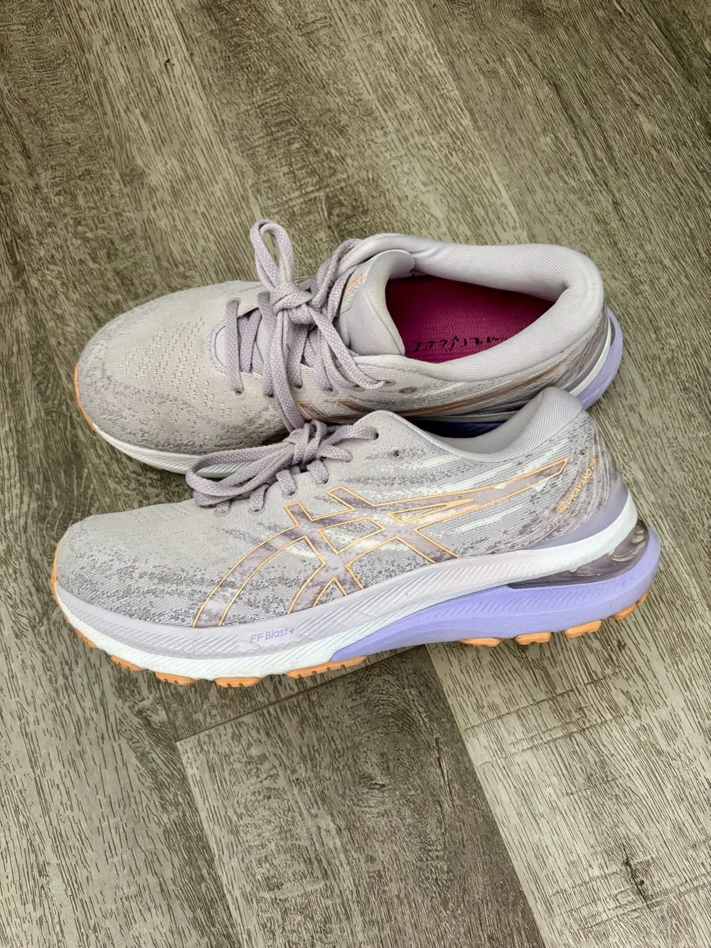 Asics running shoes