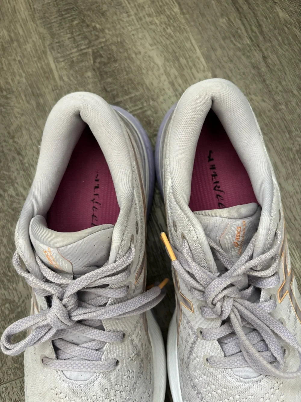 Asics running shoes