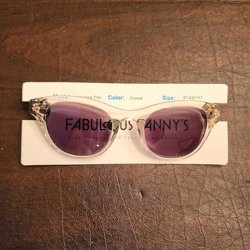 Superior quality gorgeous clear frame Retro 