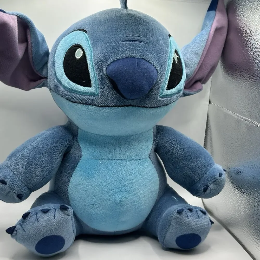 Disney Lilo & Stitch Stitch Blue Plush Stuffed Animal Small 12 in.