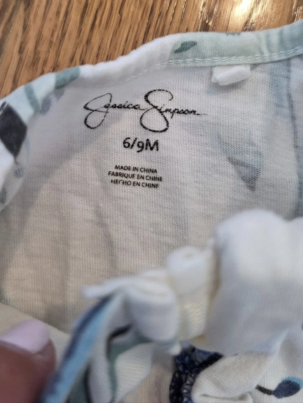 Jessica Simpson light blue