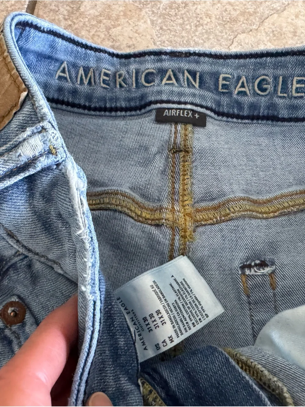 American Eagle Outfitters light blue