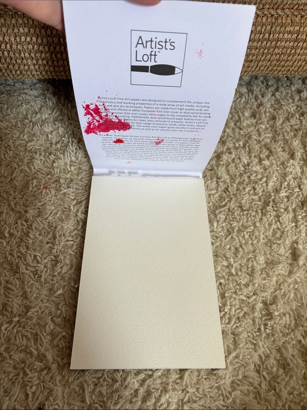 Artist loft watercolor pad