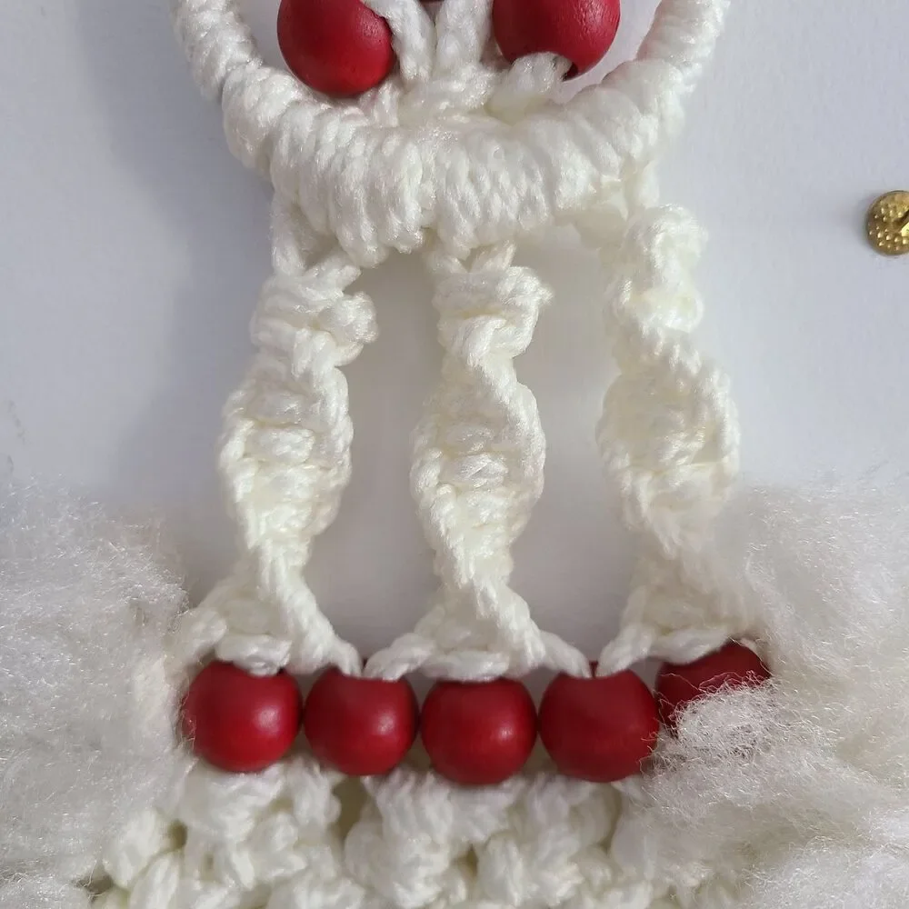 Vintage handmade macrame