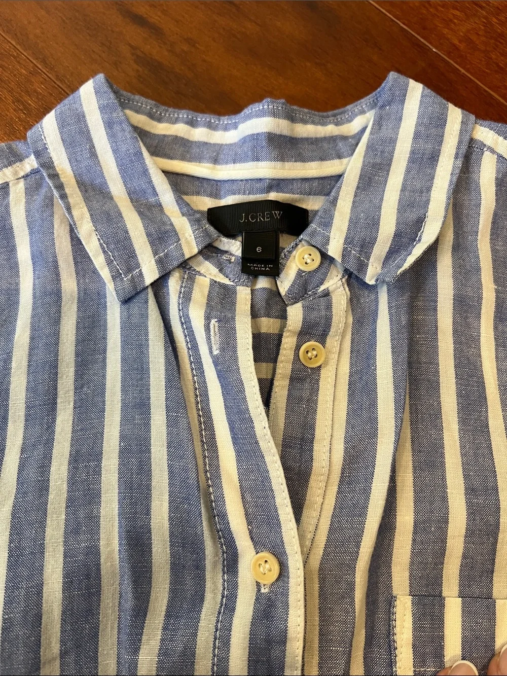 J. Crew breathable linen