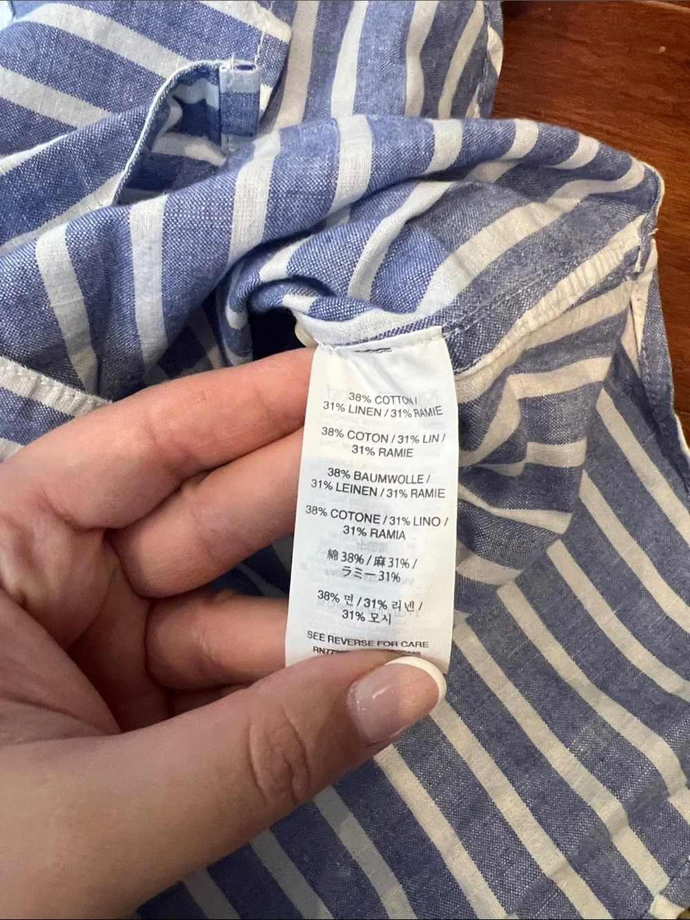 J. Crew breathable linen