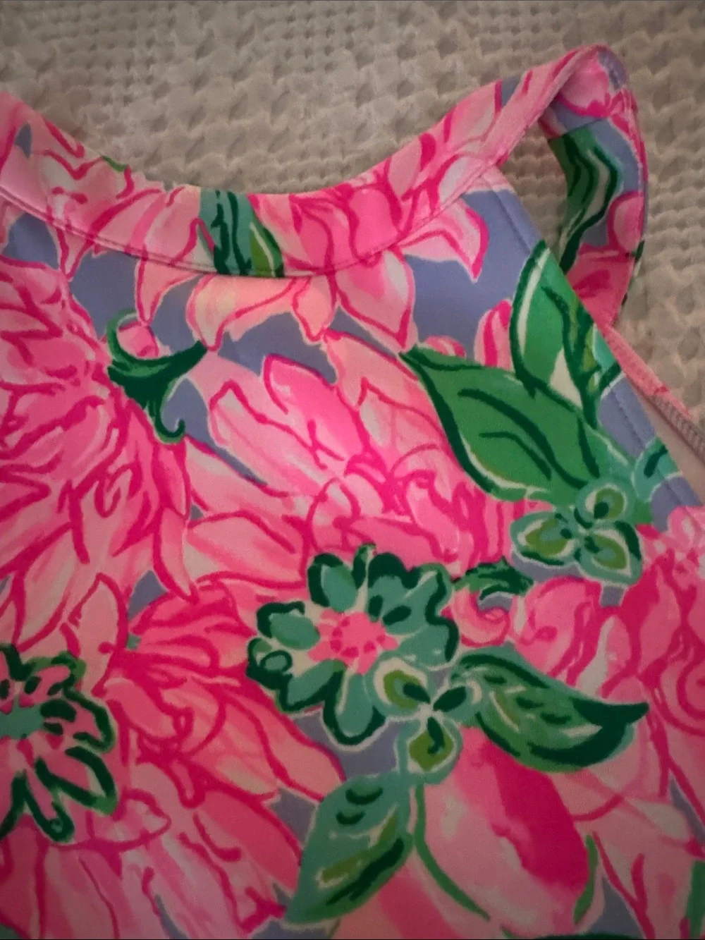 Lilly Pulitzer piece blooms