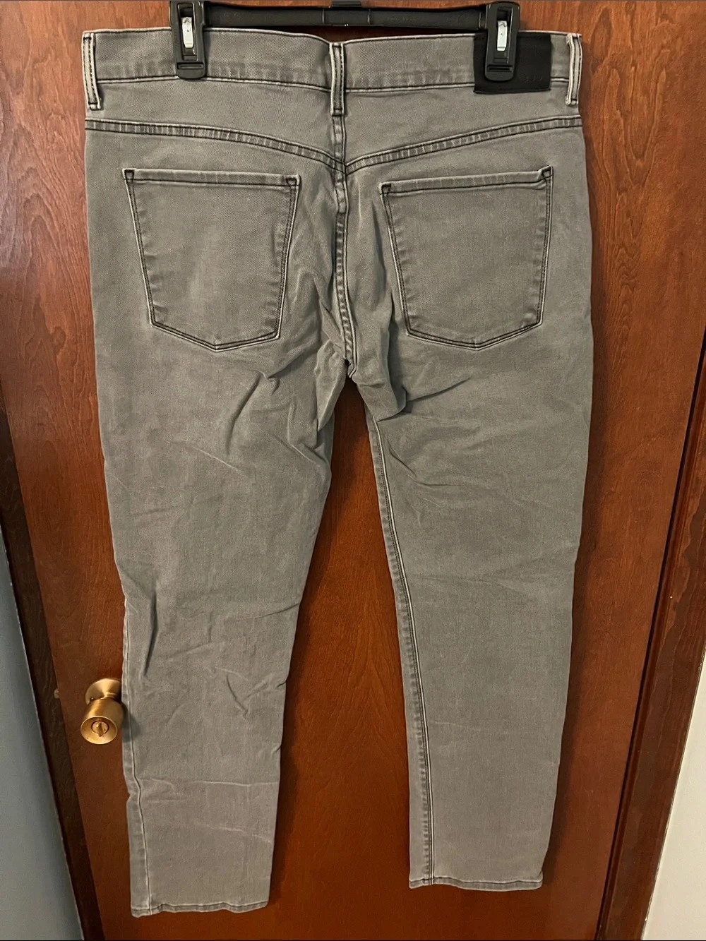 Mott & Bow Gray Slim Jeans 34x34