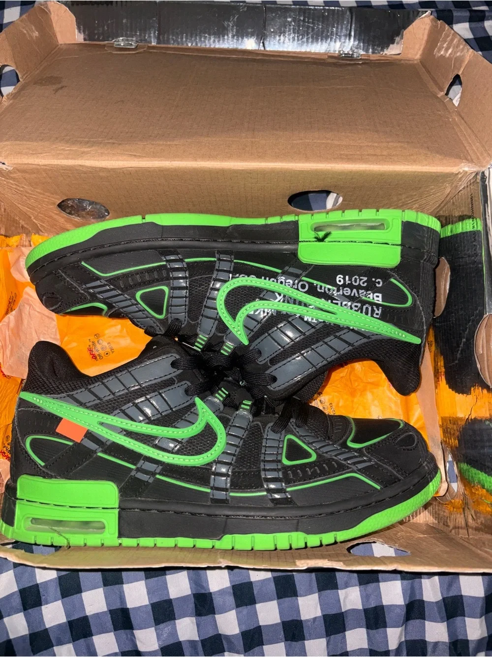 Nike are do rubber