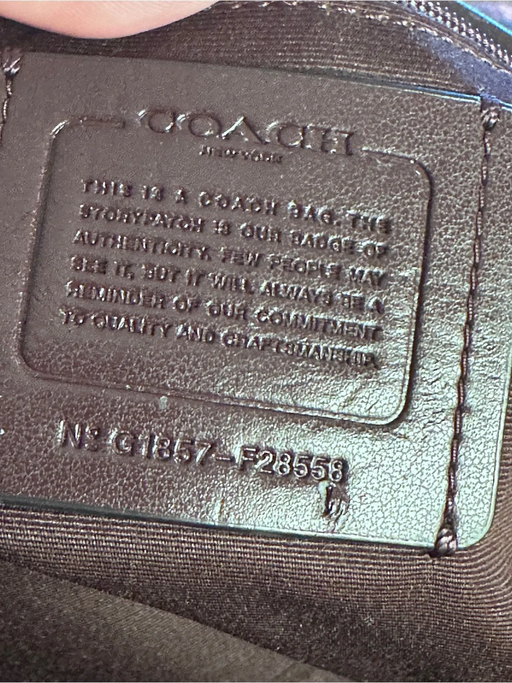 Coach ava tote