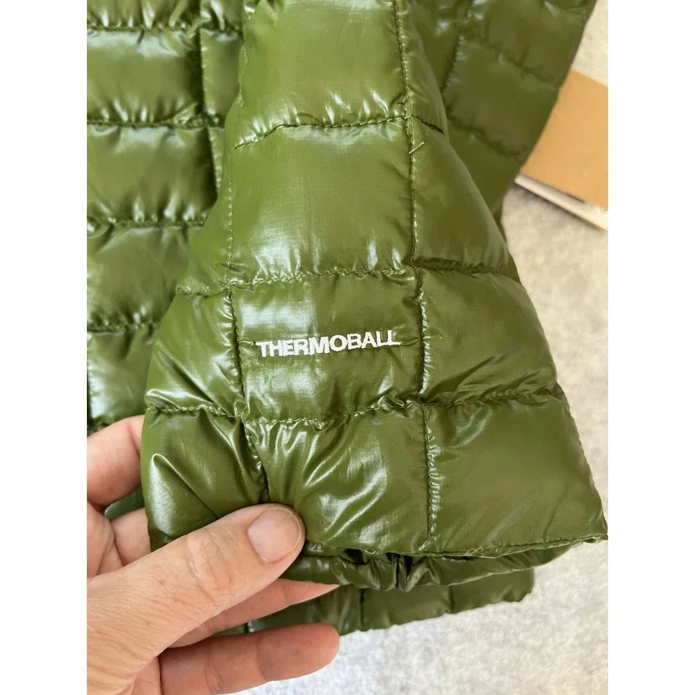 THE NORTH FACE NWT Men's Thermoball Insulated Puffer Jacket Lg Green