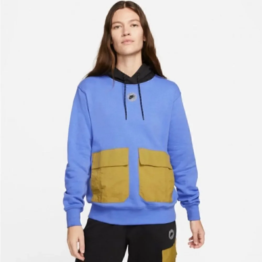 Nike Sportswear Women’s Blue Utility Fleece Hoodie