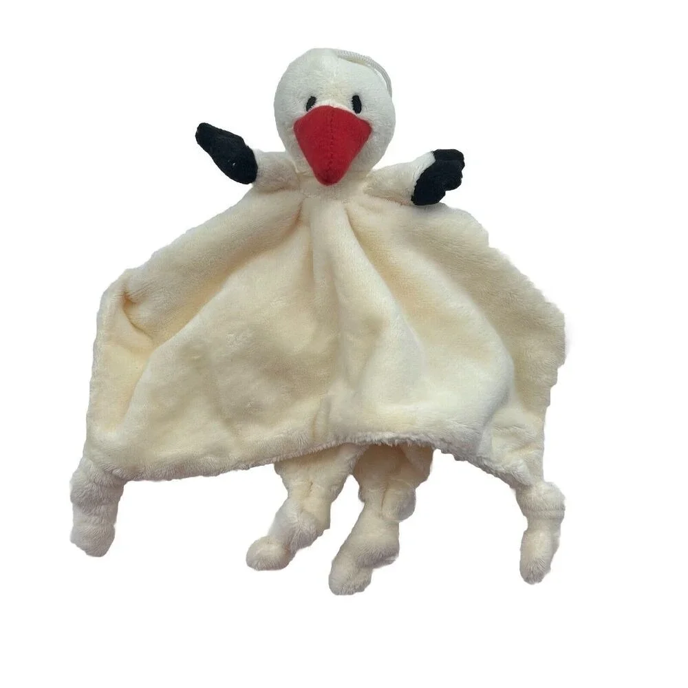 Stork Plush Baby Lovey Water Bird Marsh Wetland‎ Lake Wildlife Stuffed Animal