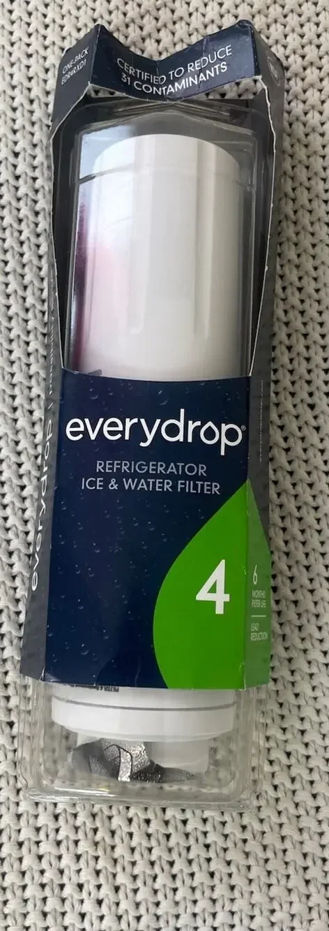 Everydrop by Whirlpool Ice and Water Refrigerator Filter 4 EDR4RXD1 Single-Pack
