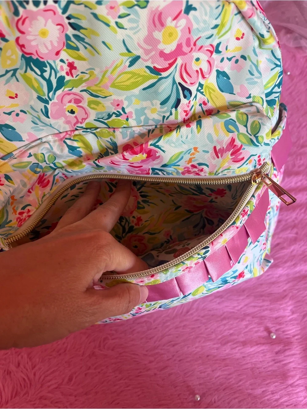 Boutique vibrant floral