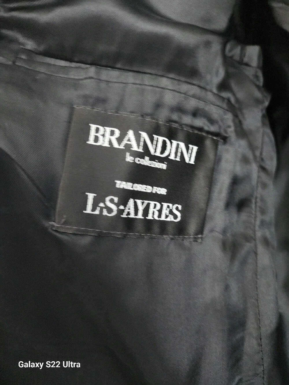 L S Ayres ties styling trousers