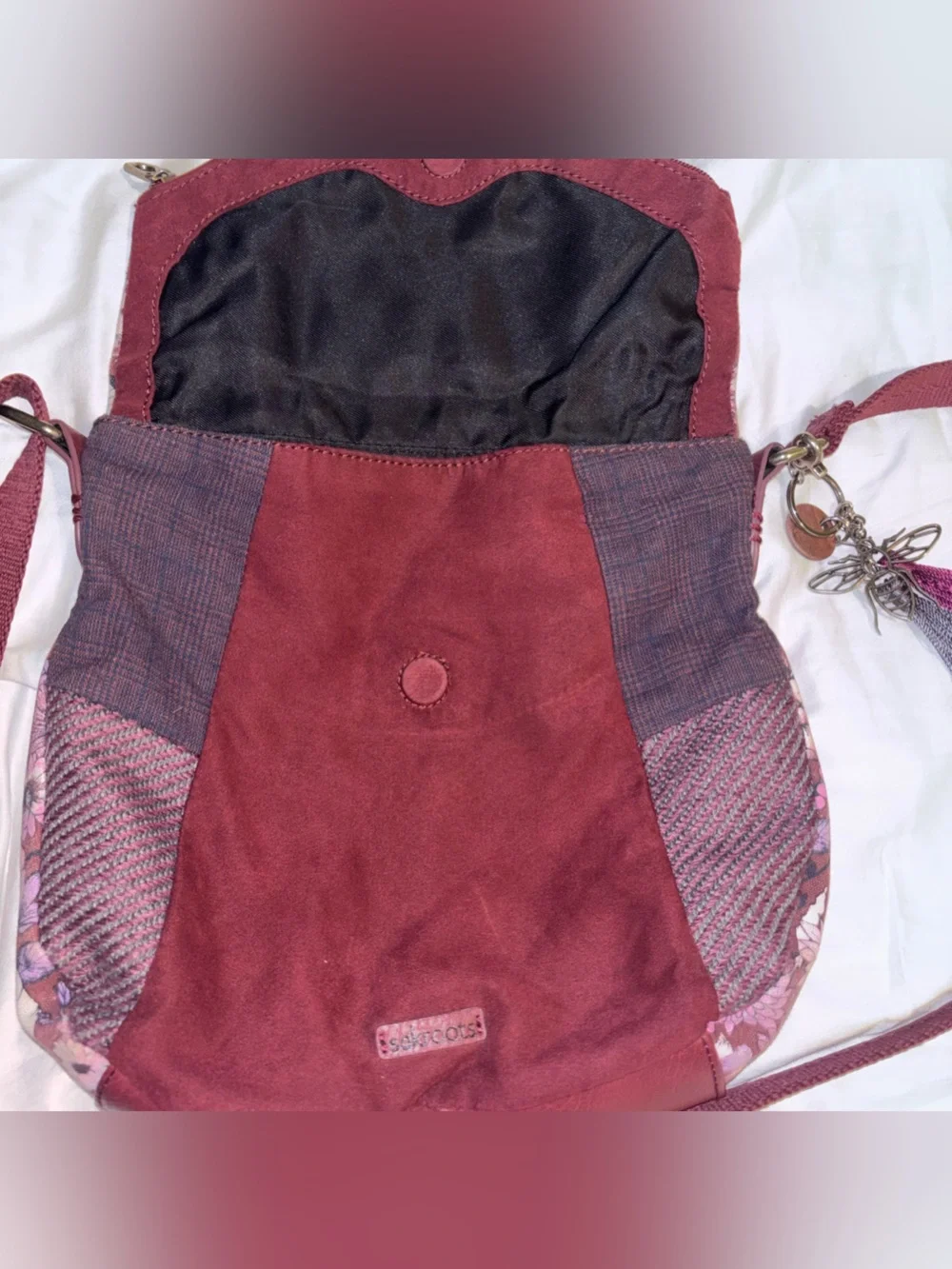 Sakroots stylish burgundy