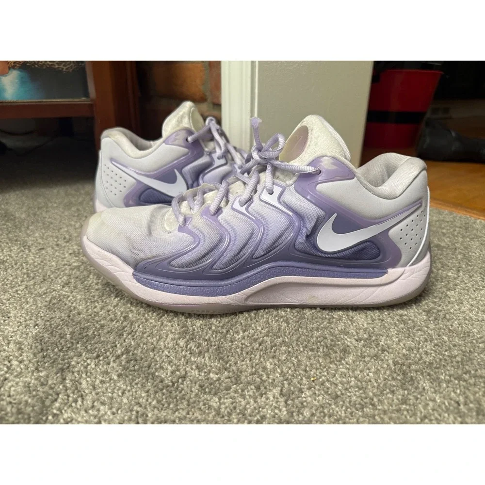 Nike KD16 Aunt Pearl Basketball Shoes Purple Lilac Mens 10.5