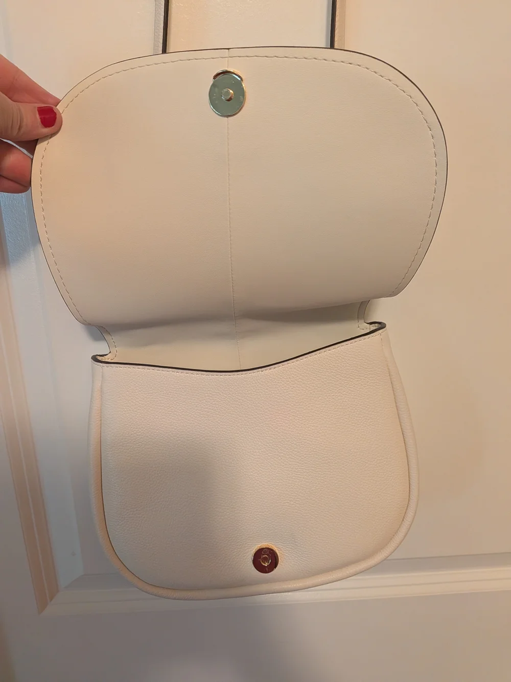 kate spade cream pebbled