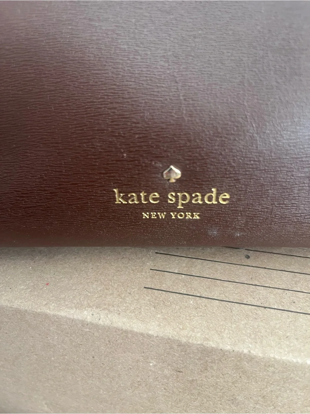 kate spade closure brown dual