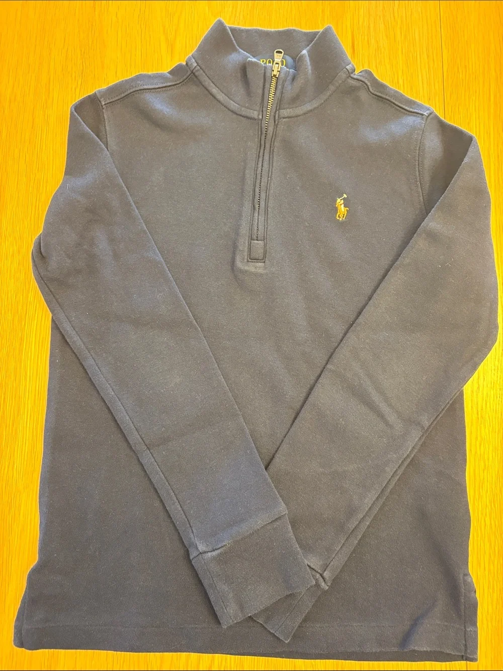 Polo by Ralph Lauren Navy Half-Zip Sweatshirt size 7
