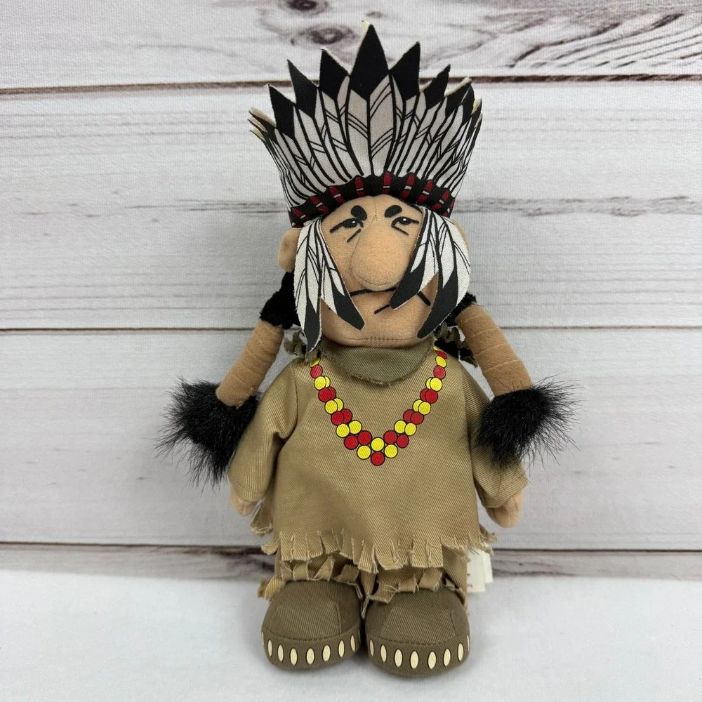 Vintage‎ Gibco Custer's Last Stand Plush Sitting Bull Gibco 2002