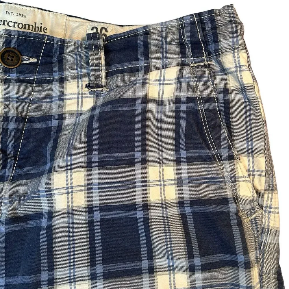 Abercrombie & Fitch white fabric men