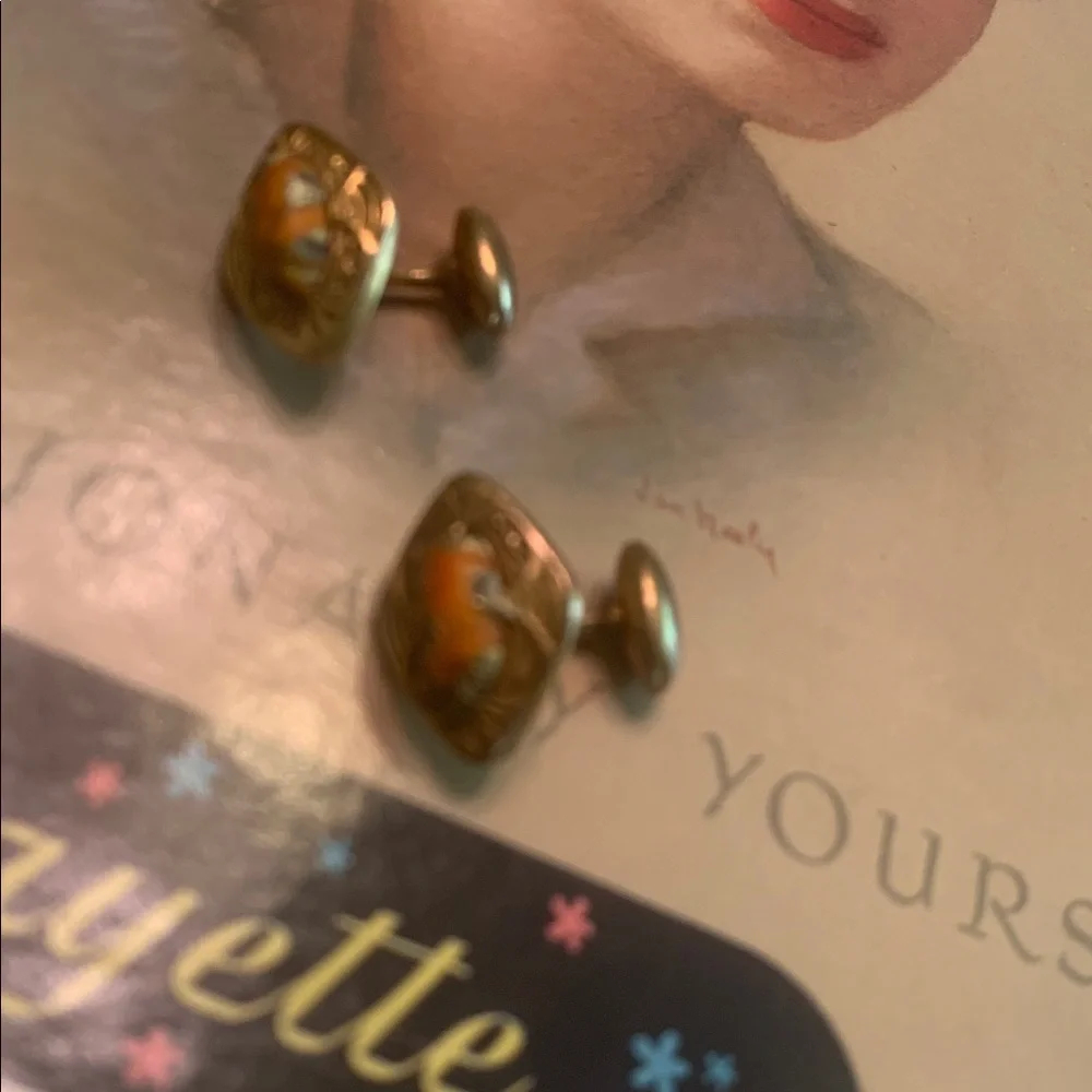 Antique Art Deco cufflinks