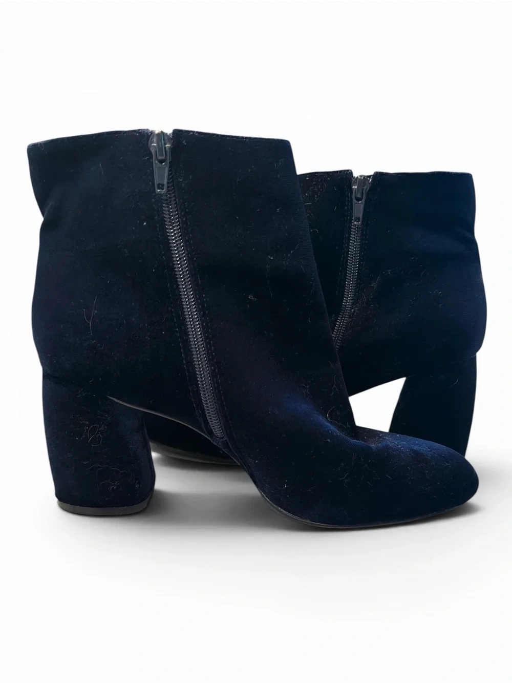 Nine West block navy sturdy