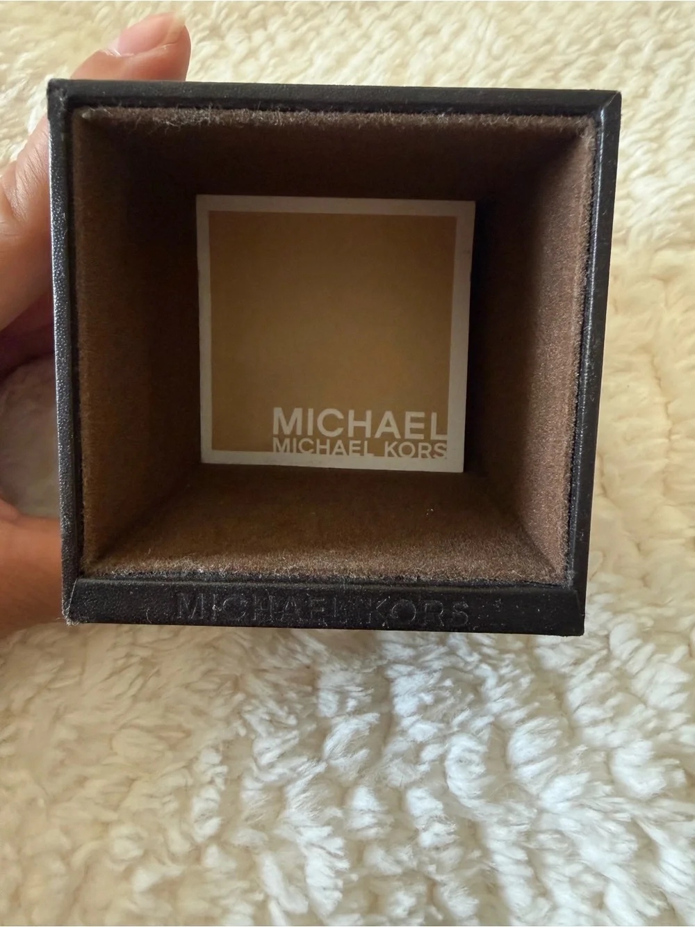 Michael Kors wrap rectangular dial