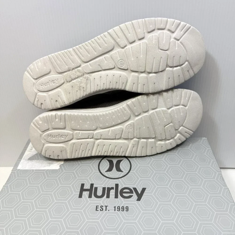 Hurley Laguna Gray Sneakers Men’s Size 10 | New